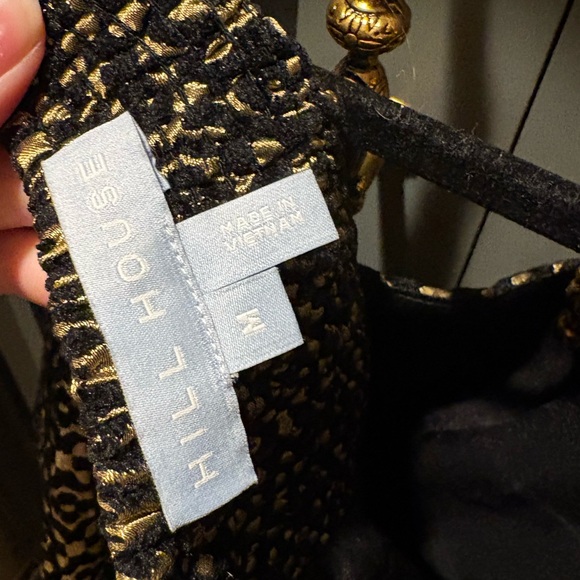 Hill House The Matilda Dress in Metallic Brocade - Picture 5 of 5